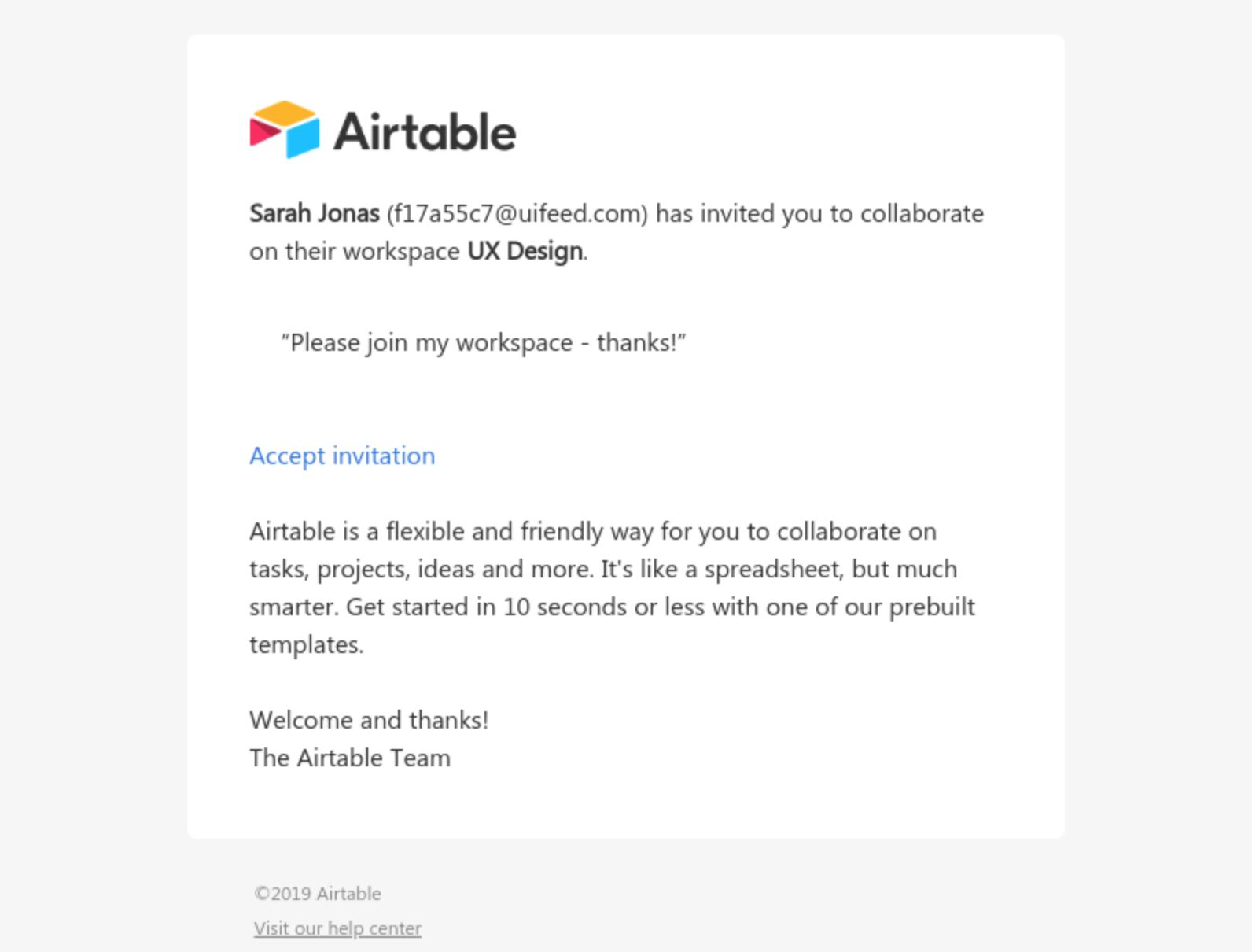 email airtable integrations