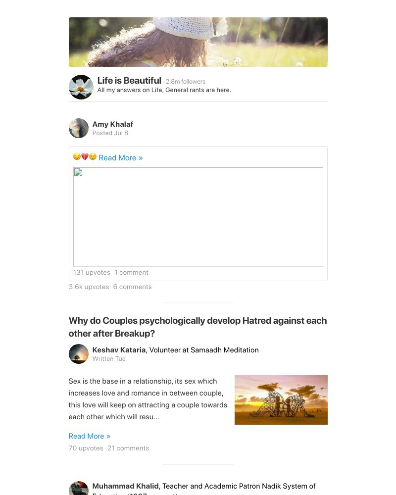 Onboarding on Quora video screenshot