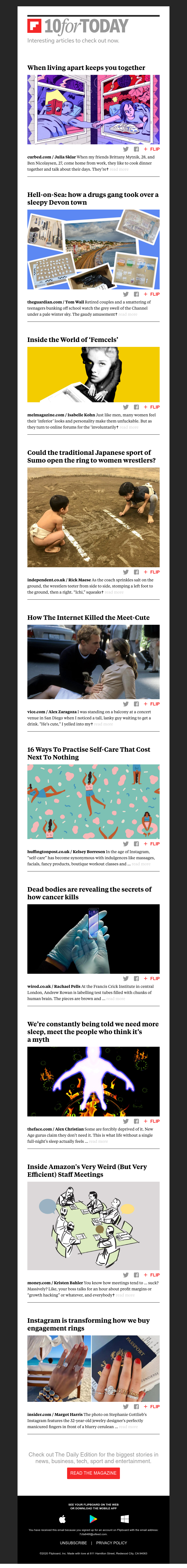 Flipboard - When living apart keeps you together