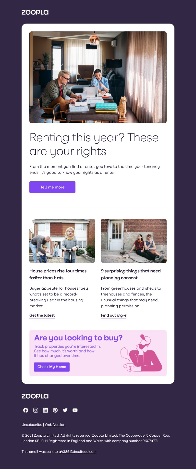 Zoopla - Know your rights as a renter in 2021