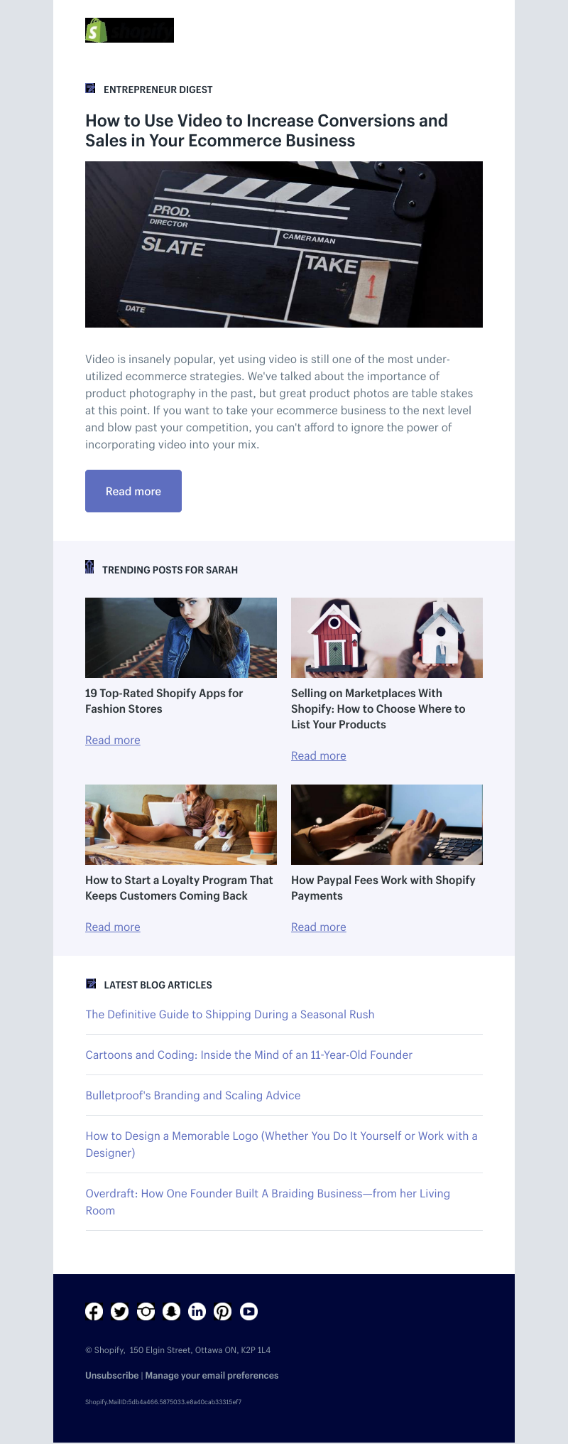 Shopify - How to Use Video to Increase Conversions and Sales in Your Ecommerce Business