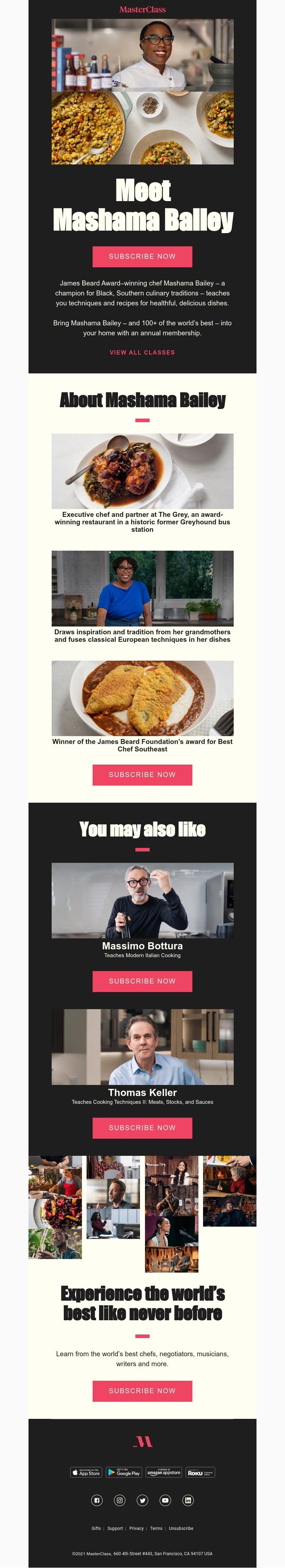  - Discover the traditions of Southern cooking with award-winning chef Mashama Bailey