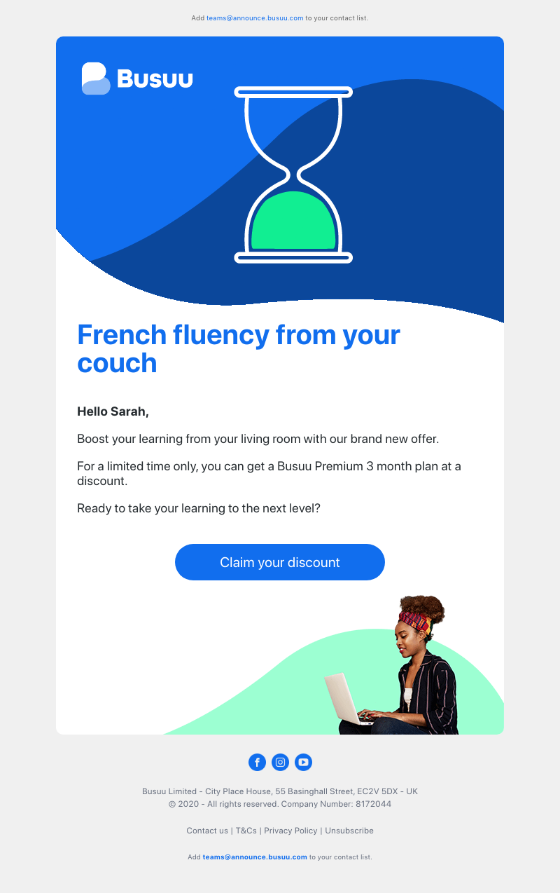 Busuu - Learn from home with the Busuu Premium 3 month plan 🤩