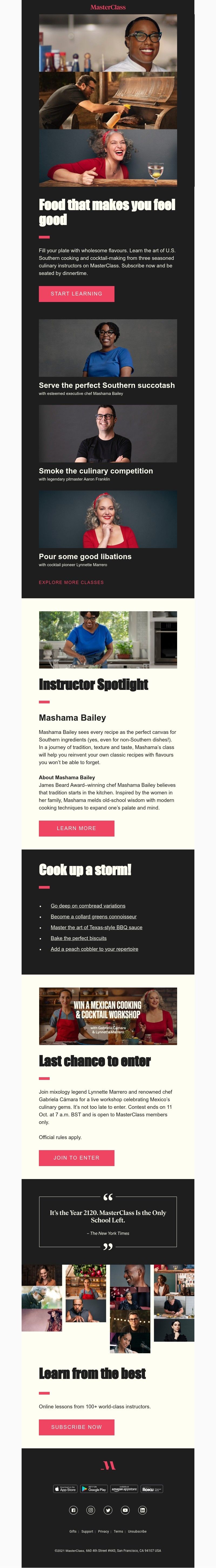  - In the mood for some U.S. Southern cooking?