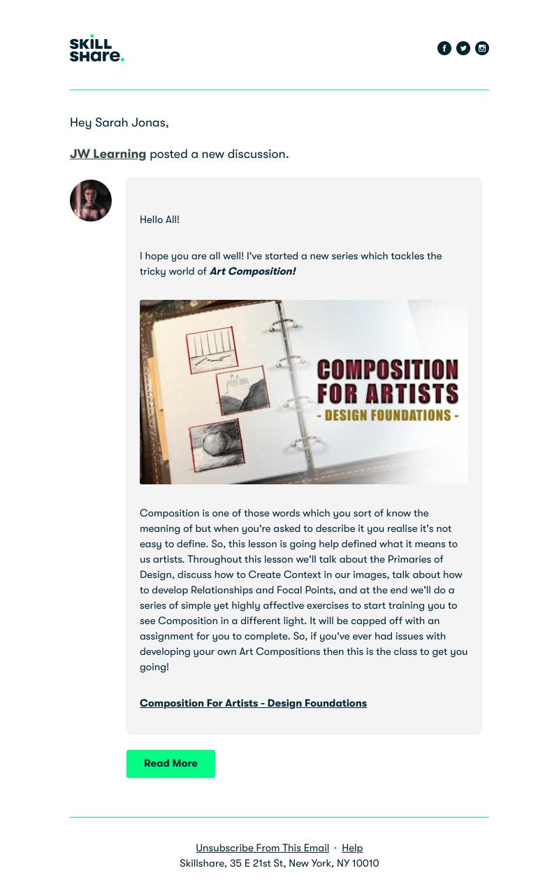 Skillshare - JW Learning - Composition for Artists: Design Foundations