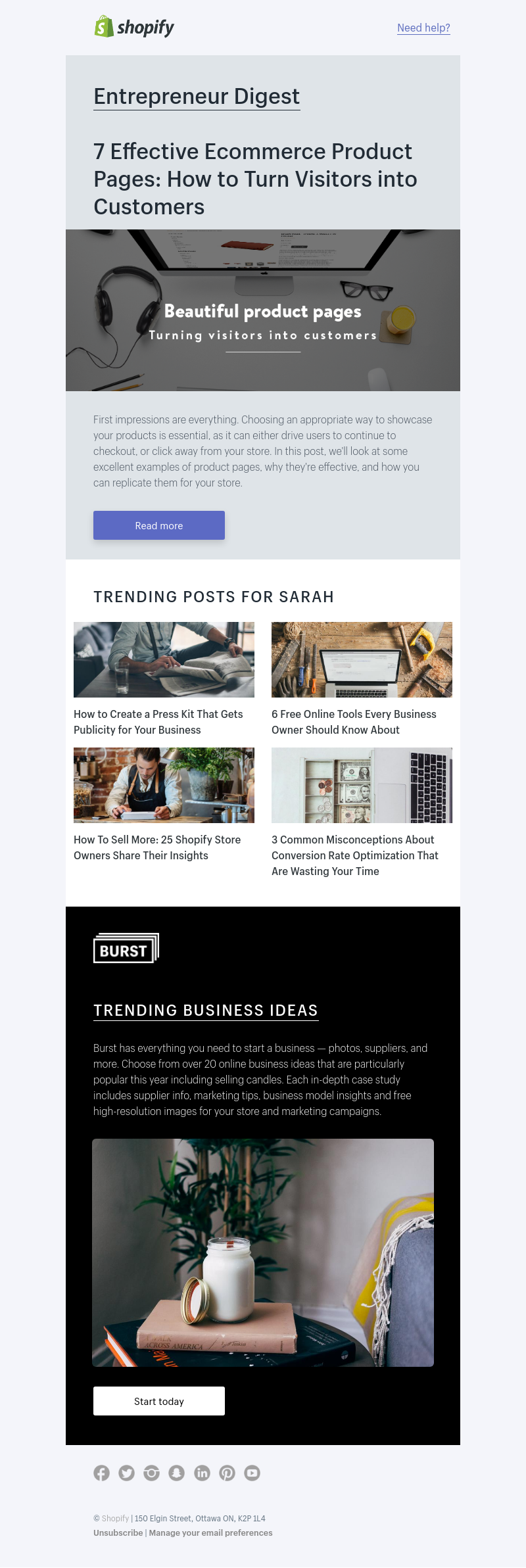 Shopify - 7 product pages that turn visitors into customers