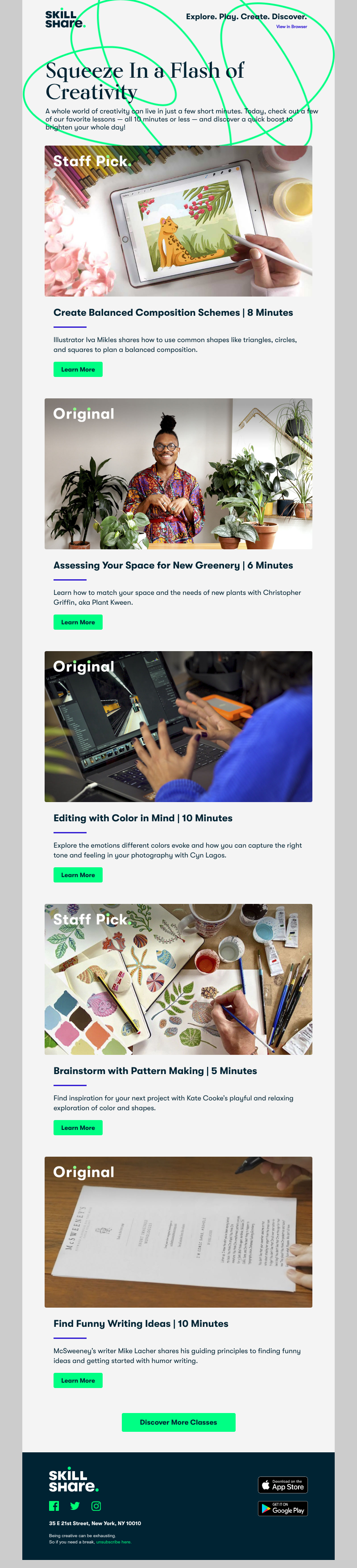 Skillshare - What will you discover in 10 minutes?