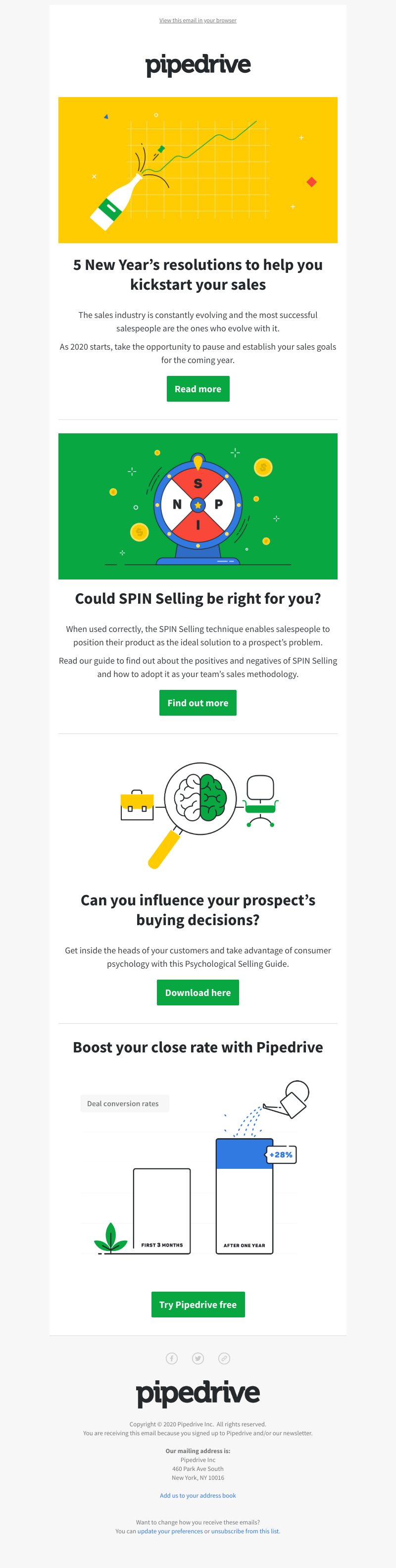 Pipedrive - What’s your New Year’s sales resolution? 🎉
