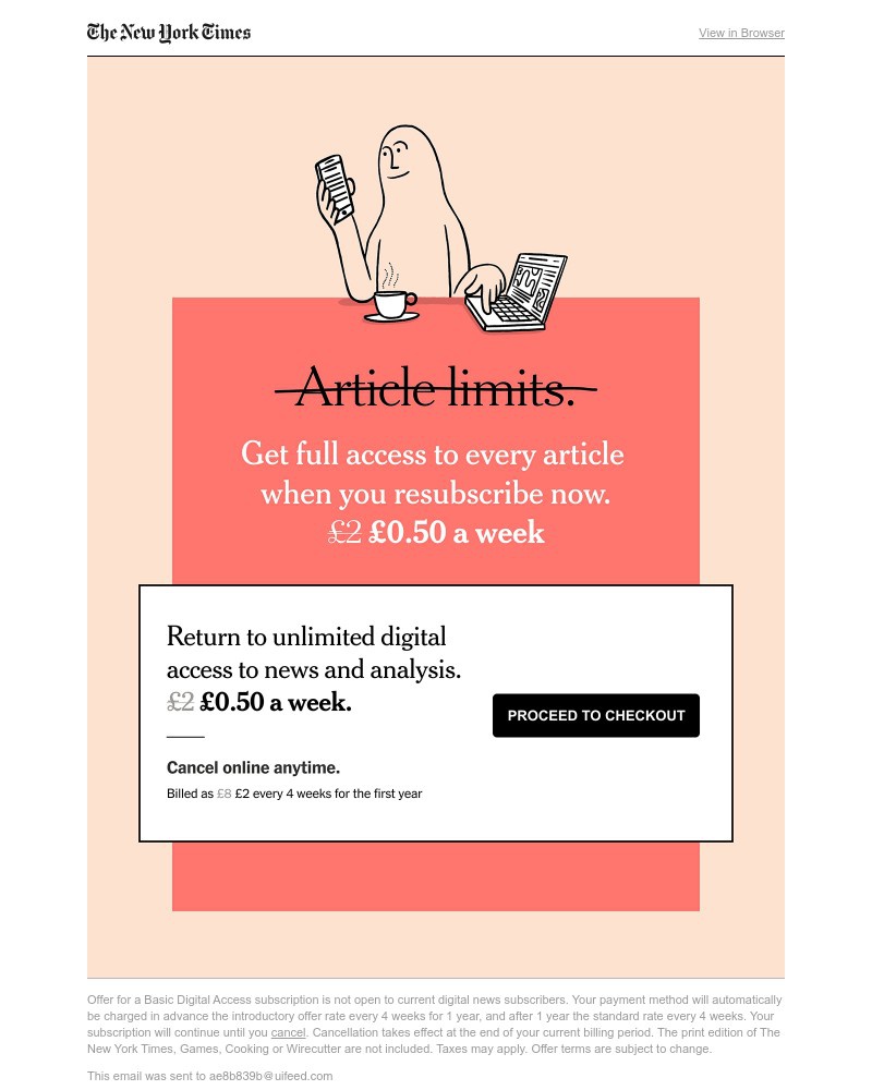 The New York Times - £0.50 a week: The news in full. Save now.