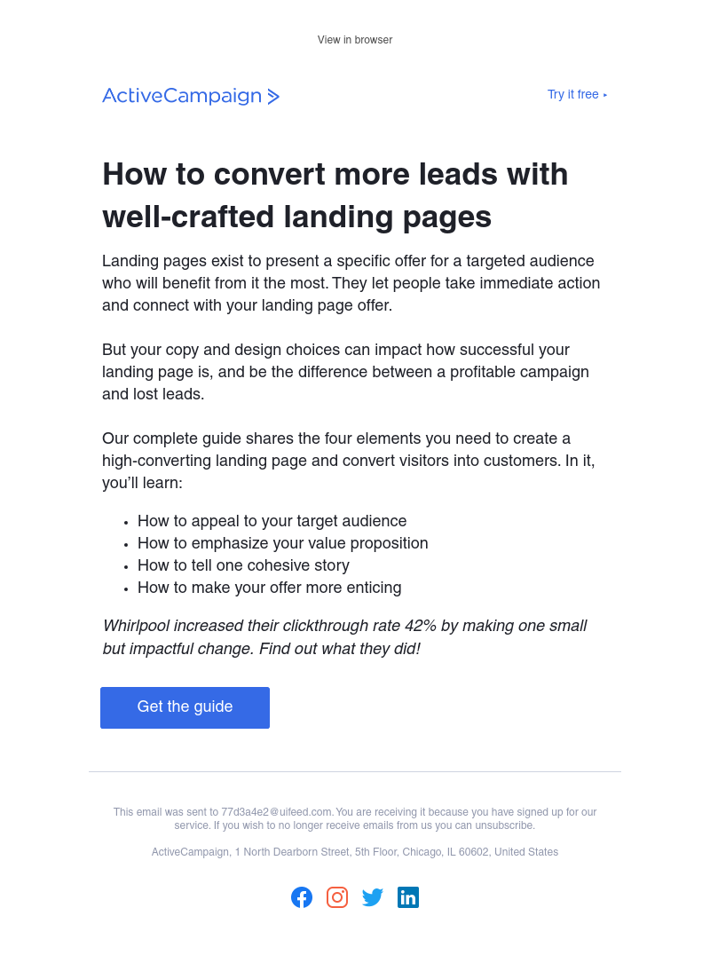  - [New Guide Alert] 4 things you can do to build better landing pages