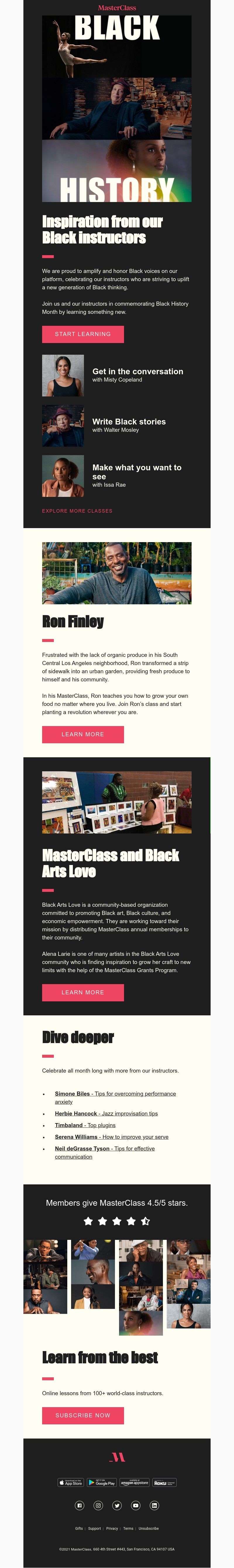  - Celebrate Black History Month