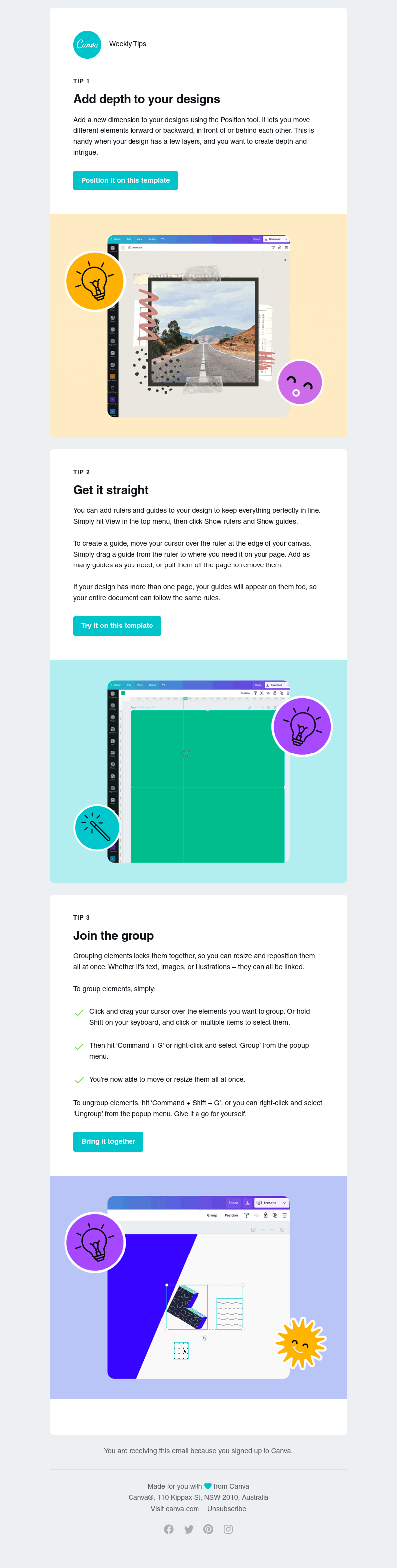Canva - Our tips will take your designs to the top