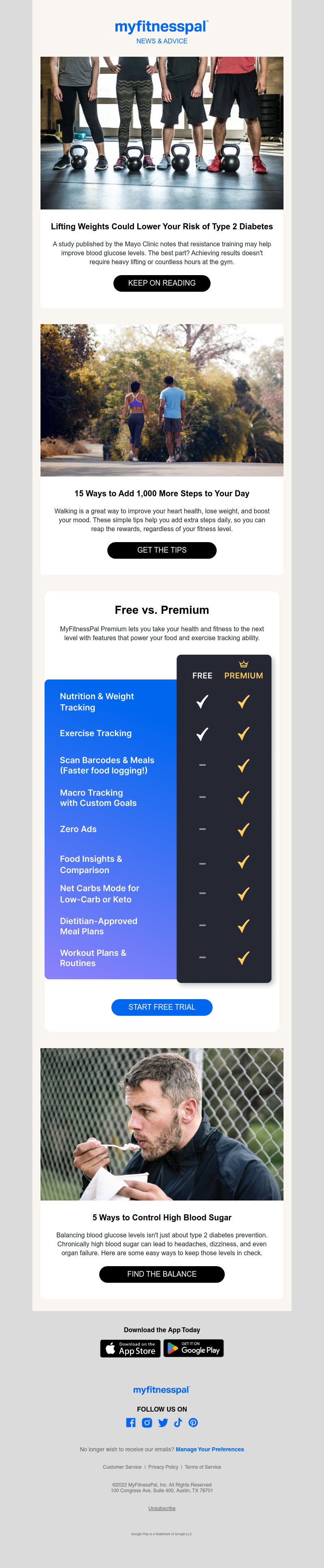 MyFitnessPal - Can lifting weights help prevent type 2 diabetes?
