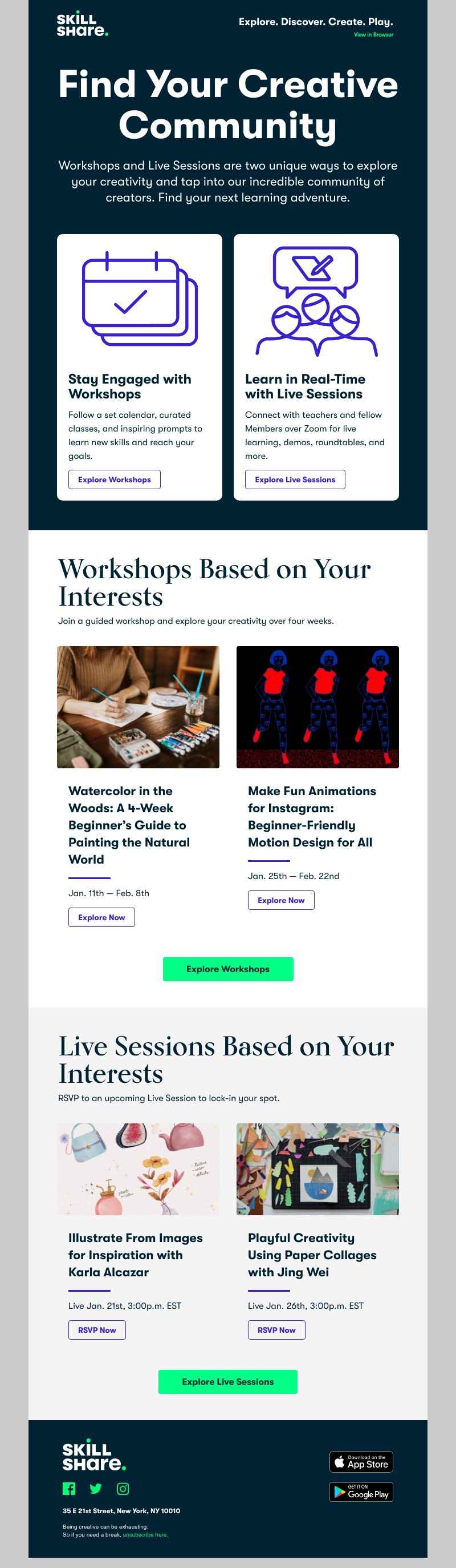 Skillshare - Explore Illustration with Workshops and Live Sessions