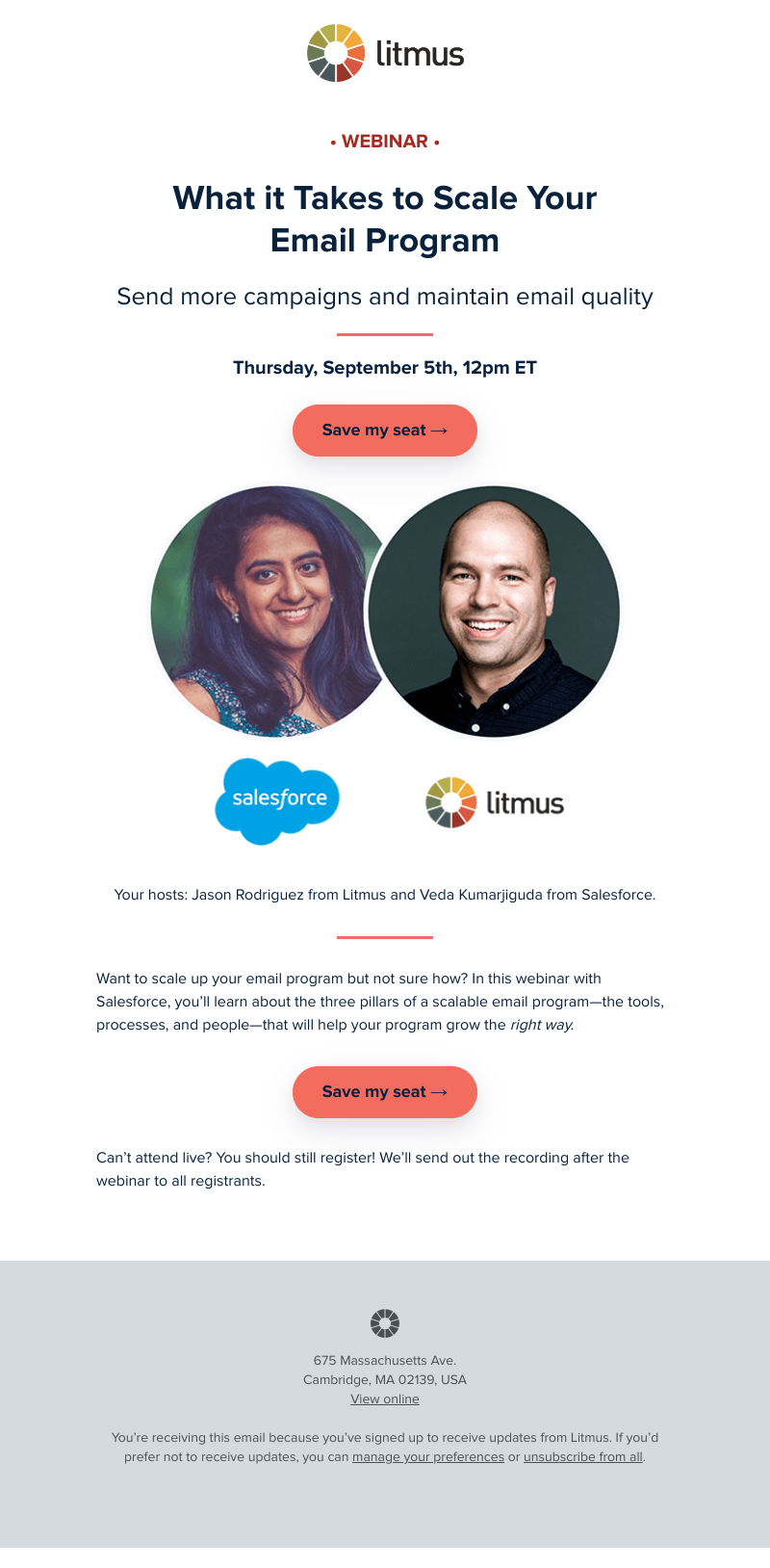 Litmus - Build an email program that scales