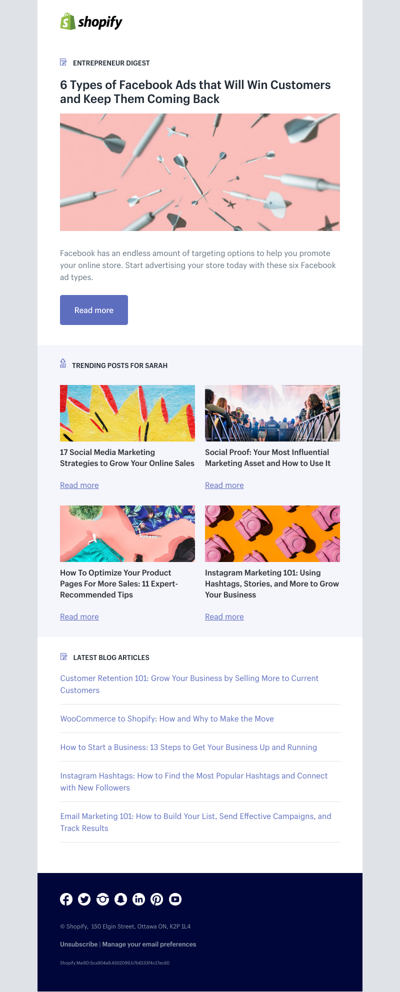 Shopify - 6 Types of Facebook Ads that Will Win Customers and Keep Them Coming Back