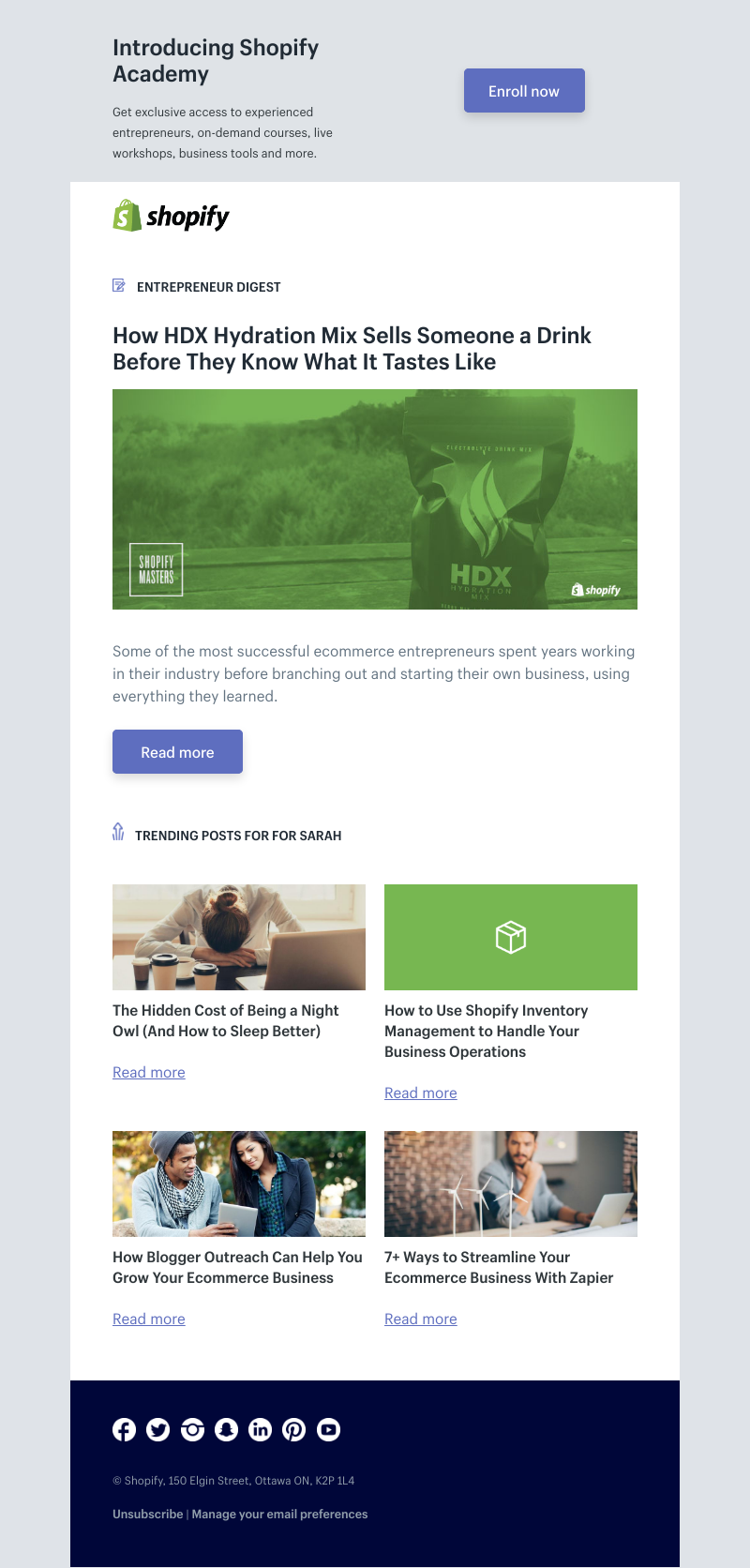 Shopify - How to Sell Someone Anything