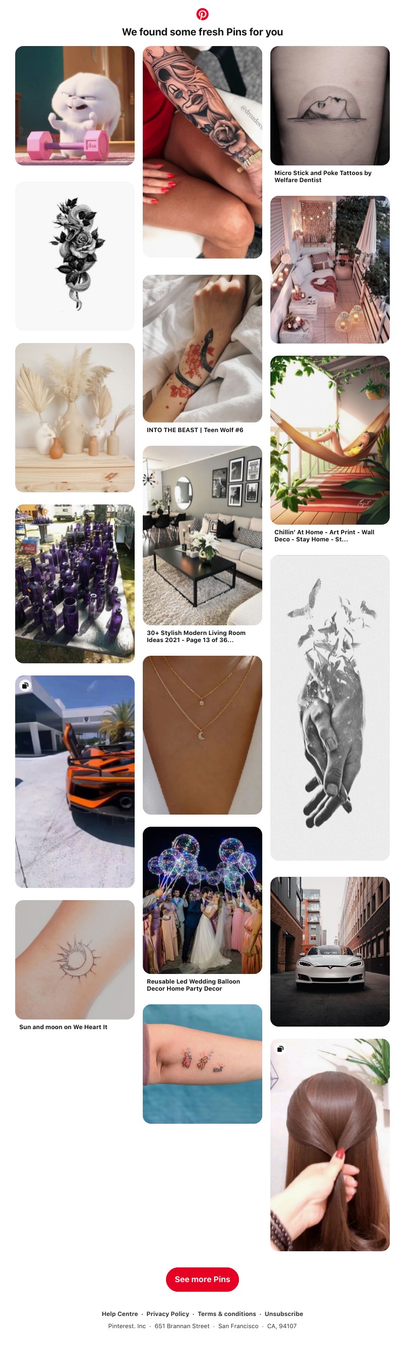 Pinterest - We think you might like these 18 ideas