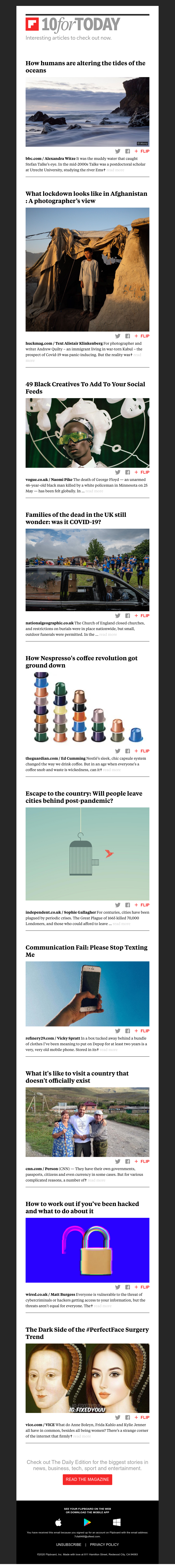 Flipboard - How humans are altering the tides of the oceans