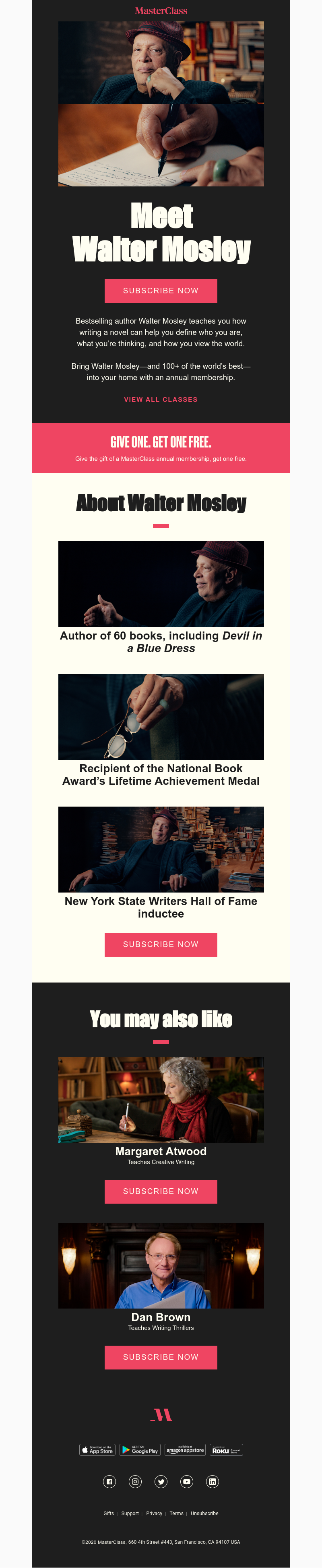  - Write the novel that’s in your heart with the award-winning author