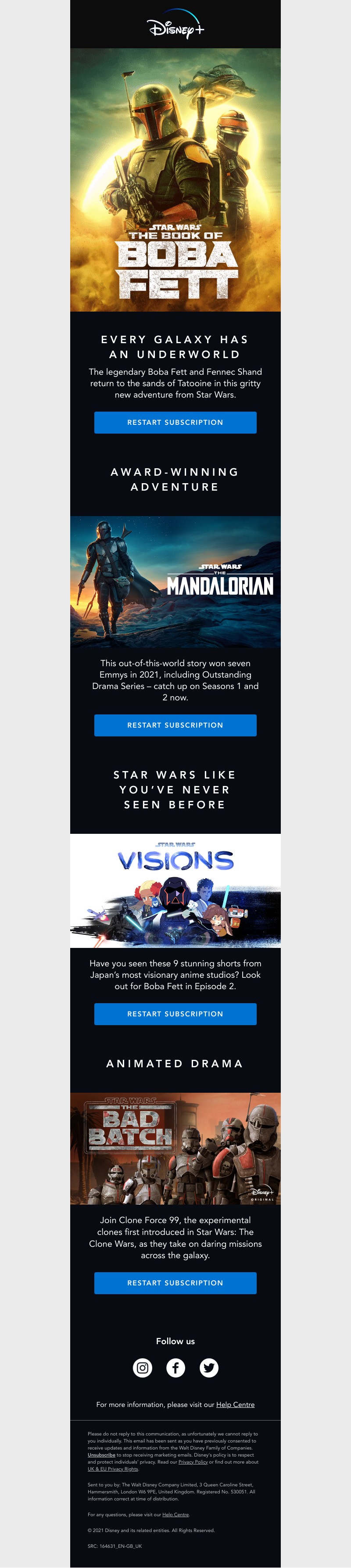 Disney+ - Boba. Is. Back.
