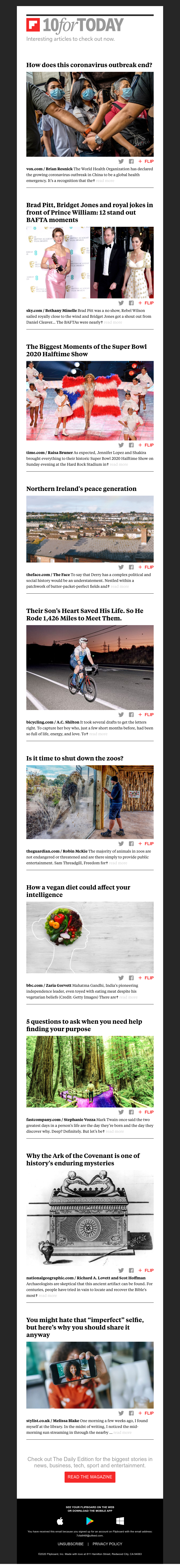 Flipboard - How does this coronavirus outbreak end?