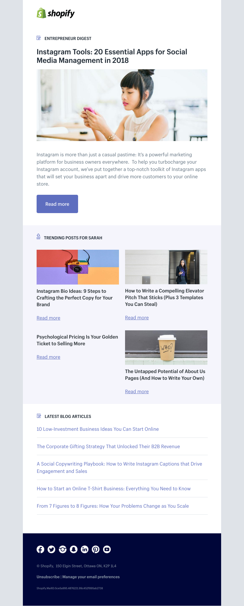 Shopify - Instagram Tools: 20 Essential Apps for Social Media Management in 2018