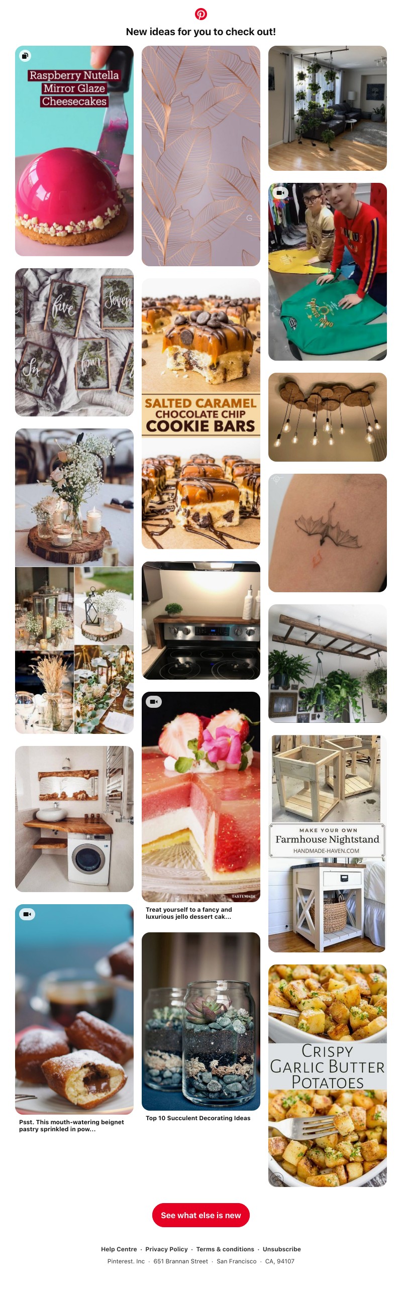 Pinterest - 📌 New ideas are ready for you