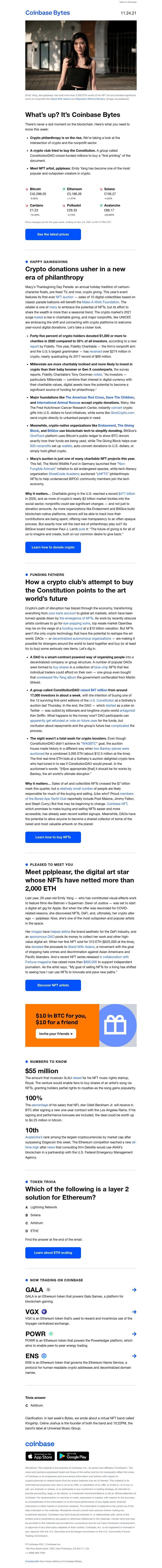  - The rise of crypto philanthropy