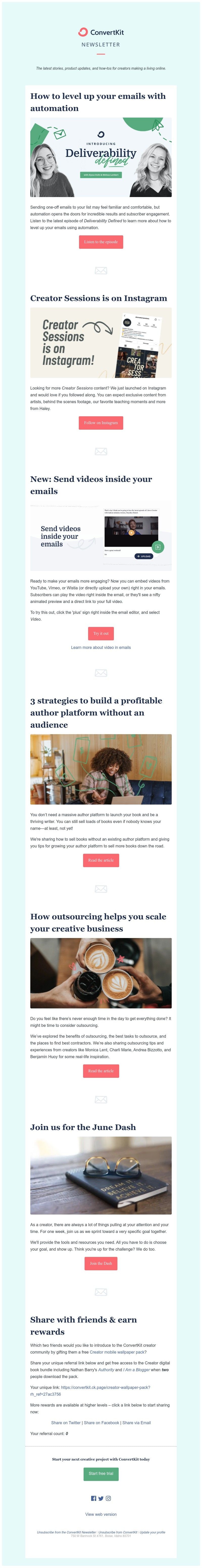ConvertKit - How to level up your emails with automation