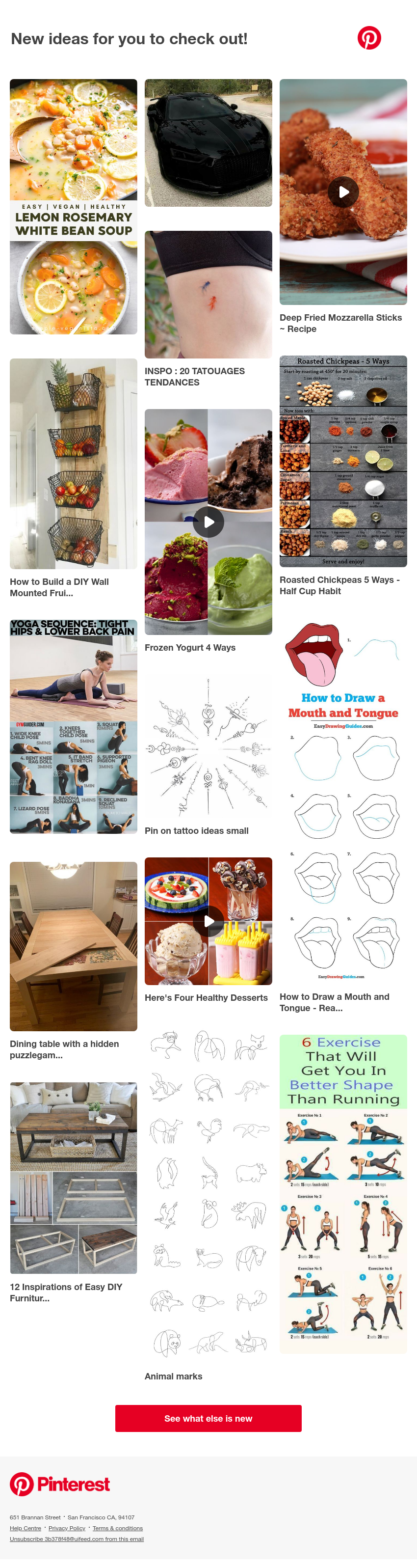 Pinterest - 📌 New ideas are ready for you
