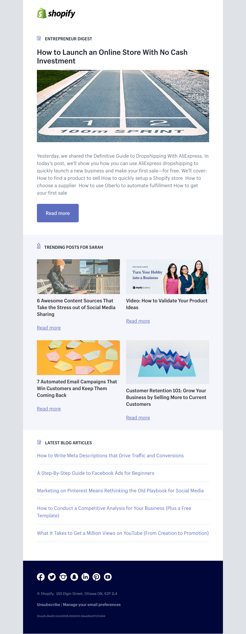 Shopify - How to Launch an Online Store With No Cash Investment
