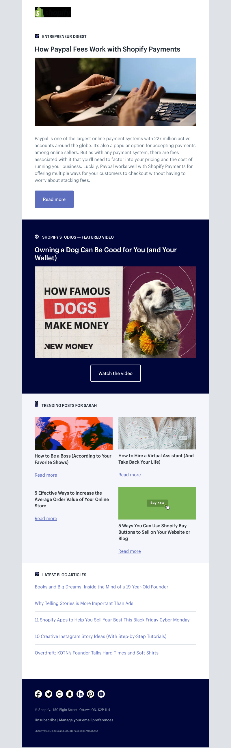 Shopify - How Paypal Fees Work with Shopify Payments
