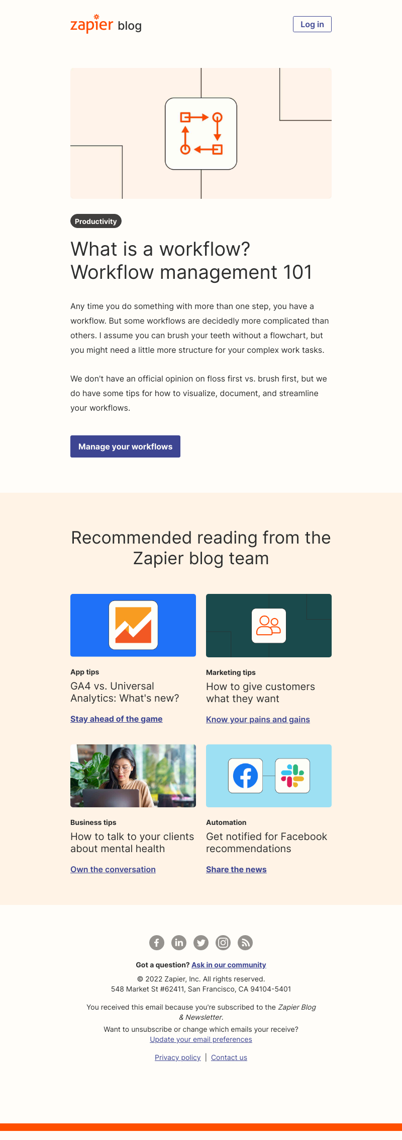 Zapier - What even is a workflow?