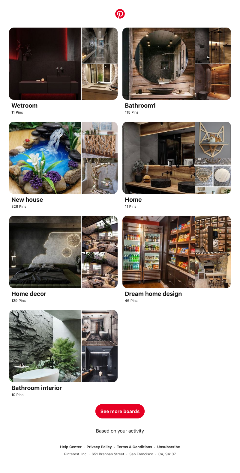 Pinterest - Hi Dab! "Wetroom", "New house" and 5 other boards inspired by your recent activity