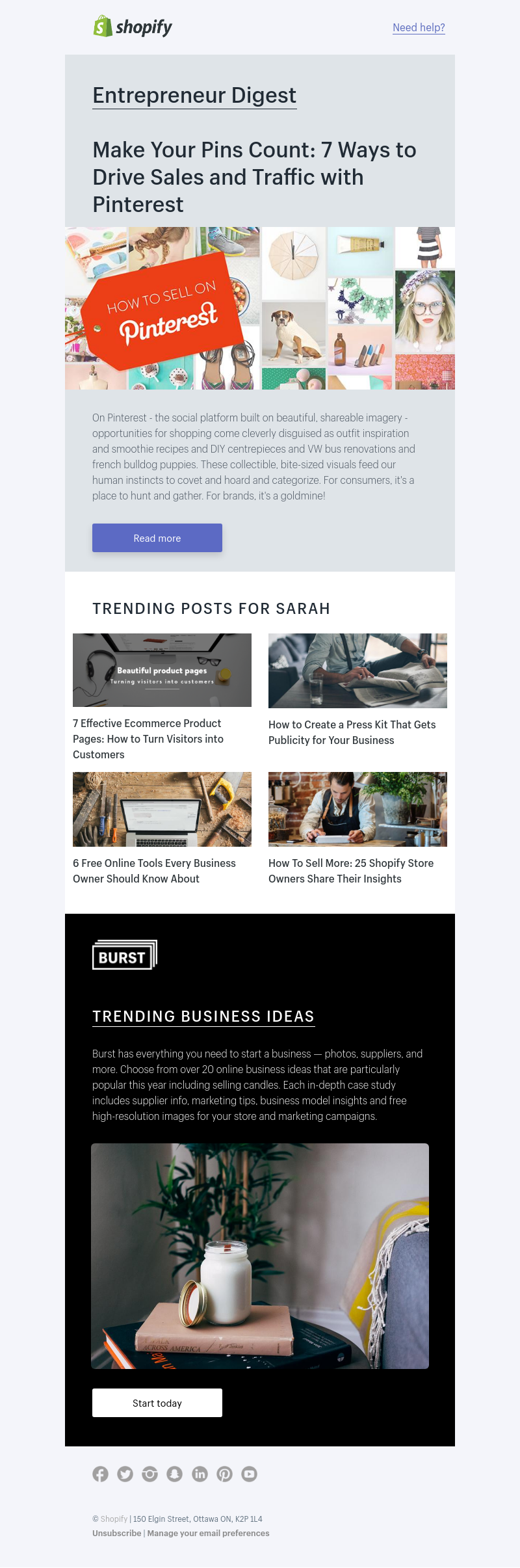 Shopify - 7 ways to drive sales and traffic with Pinterest