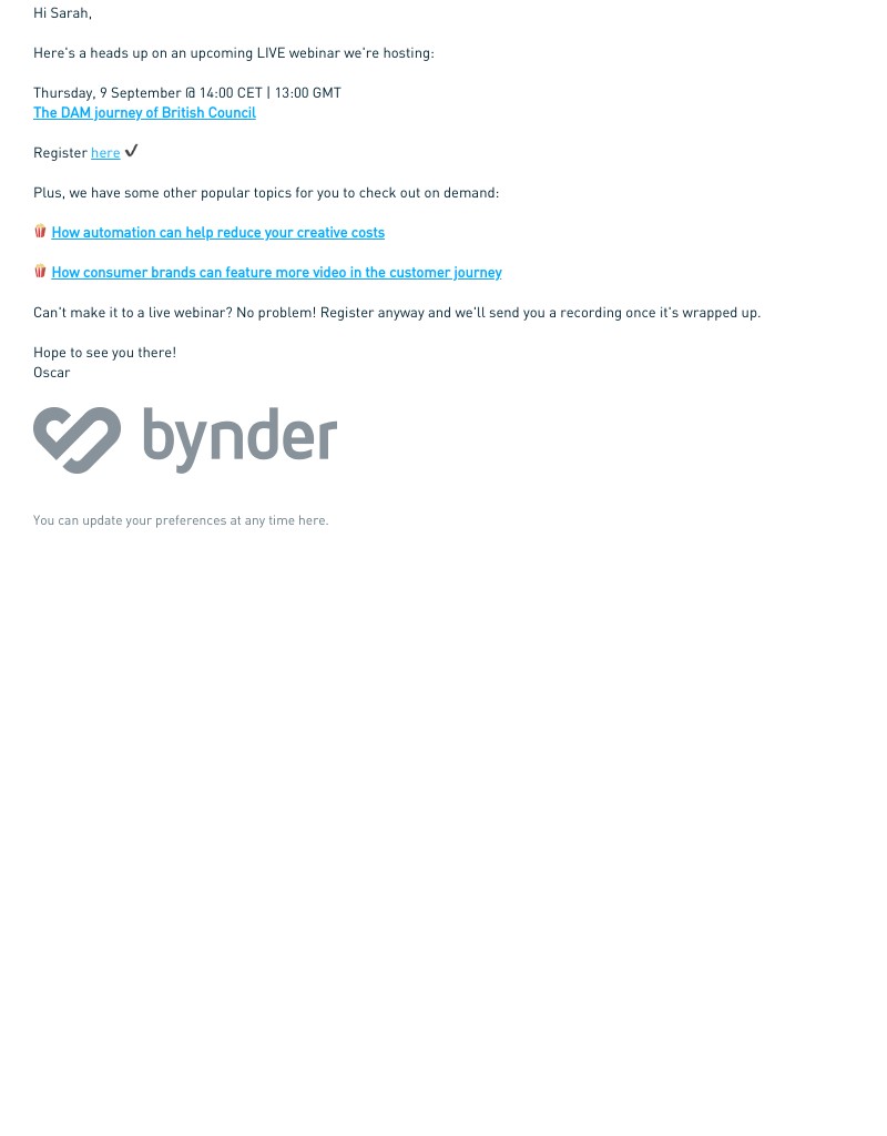 Bynder - [LIVE] Doing DAM right