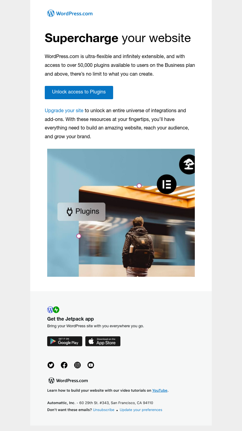 WordPress - Unlock unlimited possibilities for your blog, brand, or business