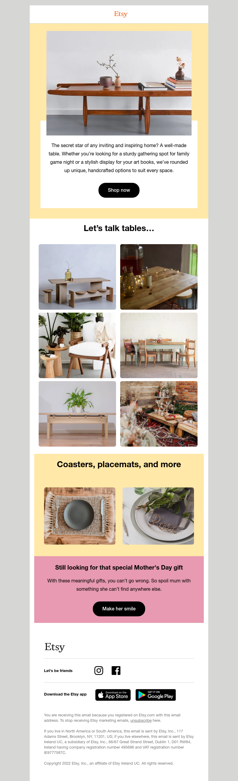 Etsy - Your style, on full display