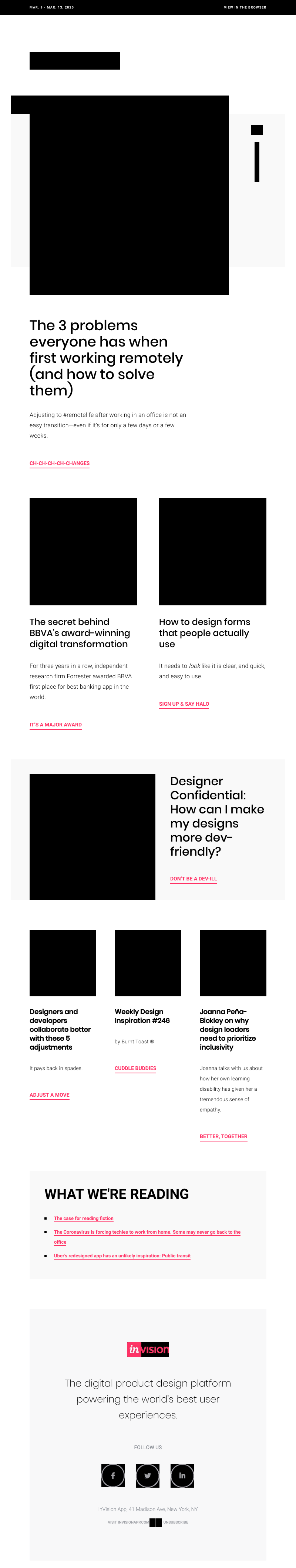 InVision - Remote control