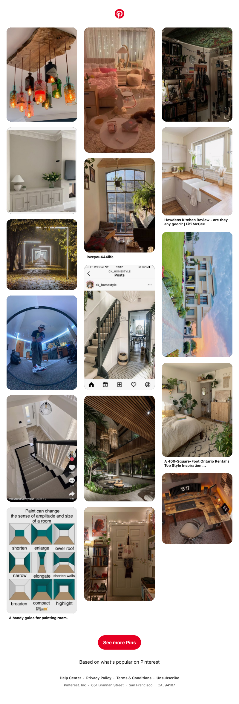 Pinterest - Home Decor Style for Dab