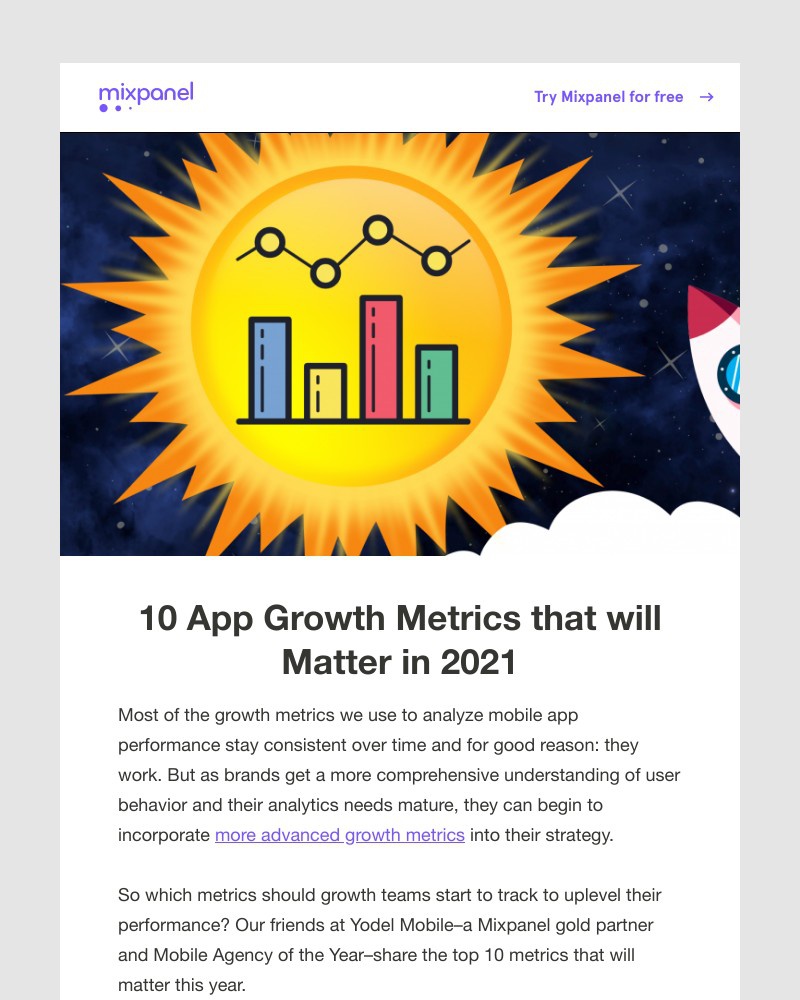 Mixpanel - 10 growth metrics to measure in 2021
