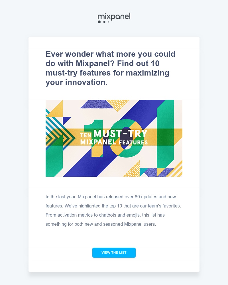 Mixpanel - 10 must-try Mixpanel features