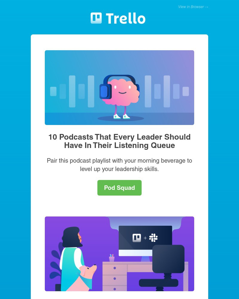 Trello - 10 podcasts to add to your playlist