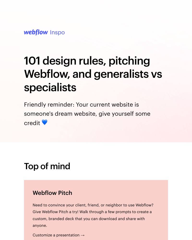 Onboarding on Webflow video screenshot