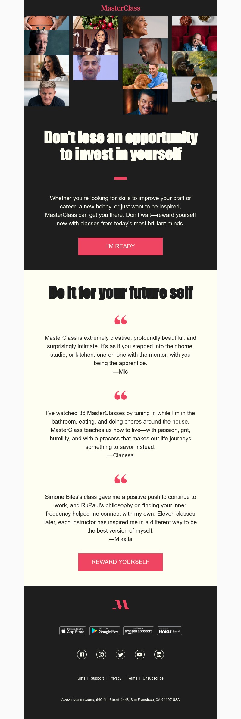  - It’s not just a gift for yourself—it’s also an investment