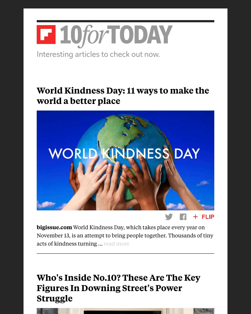 Flipboard - 11 ways to make the world a better place