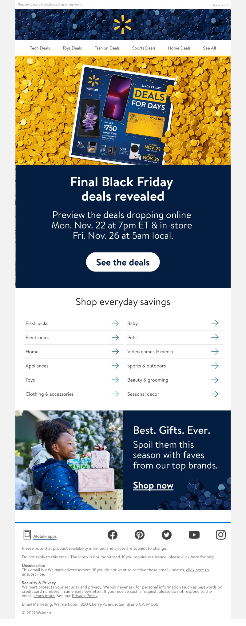 Walmart - Special preview: FINAL Black Friday deals! 👀