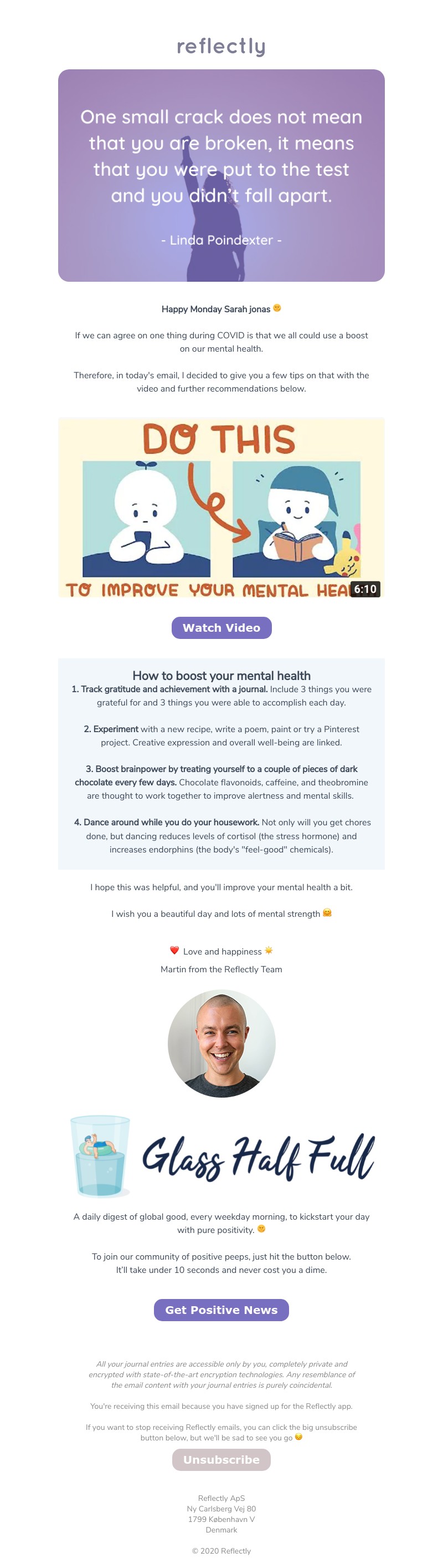 Reflectly - How to boost your mental health? 😌
