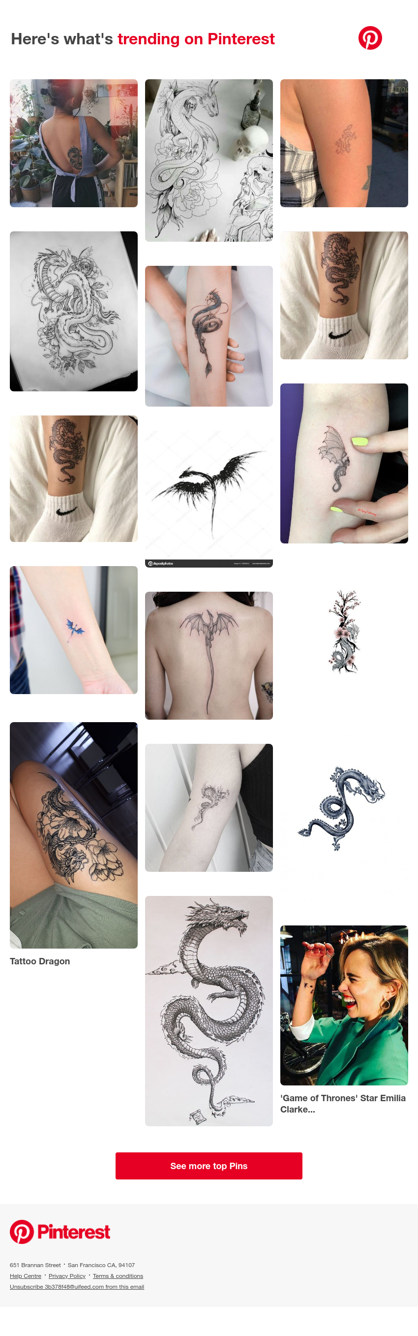 Pinterest - 📌 Small dragon tattoos, Dragon tattoo designs and more Pins popular on Pinterest